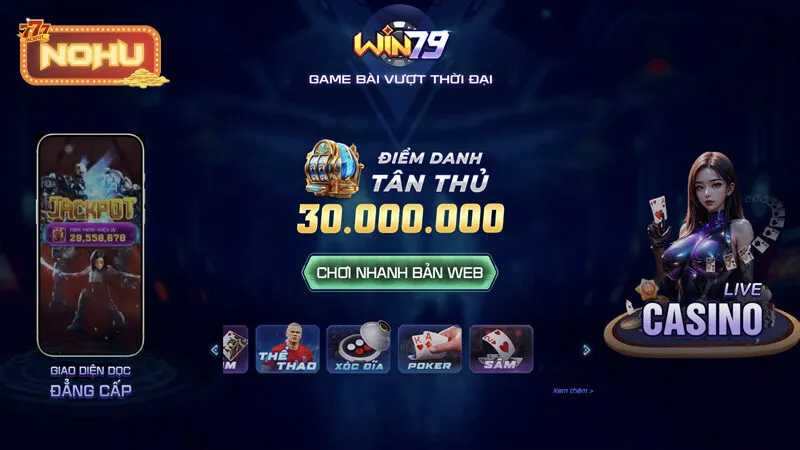 Nohu Win79 - Đăng ký +79k Nohu Win79 - Đăng ký +79k